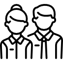 Symbol für persönliche Betreuung und Service beim Optiker